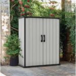 Keter Premier 4 x 2 Tall Plastic Storage Unit - Image 2