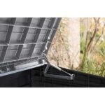 Keter Store It Out Nova 880L Storage Box (with pistons) – Dark Grey with Light Grey Lid - Image 6