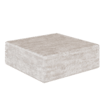 Cerazo Travertine Coffee Table, White - Image 5