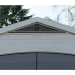 Keter 8’x11′ Factor Heavy Duty Plastic Garden Shed – Beige - Image 5