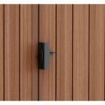 Keter 4×6 Darwin Heavy Duty Plastic Garden Shed – Brown - Image 9