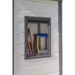 Keter 6 x 4 Manor Plastic Pent Garden Storage Shed – Beige - Image 5