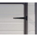 Keter 6 x 4 Manor Plastic Pent Garden Storage Shed – Beige - Image 6