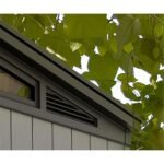 Keter 11x 7 Artisan Heavy Duty Plastic Pent Shed – Grey - Image 5