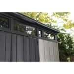 Keter 11x 7 Artisan Heavy Duty Plastic Pent Shed – Grey - Image 6