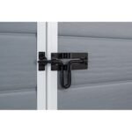 Keter 6 x 6 Manor Plastic Pent Garden Storage Shed – Grey - Image 7