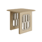 N2 Side Table Light Teak - Image 4