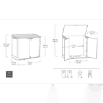 Keter Store It Out Nova 880L Storage Box (with pistons) – Dark Grey with Light Grey Lid - Image 7