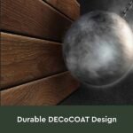 Keter Signature Decocoat Walnut 2020L Pent Garden storage 6×3 ft (H)1325mm (W)1905mm - Image 6