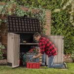 Keter Store It Out Midi Beige & brown 880L Garden storage box - Image 2